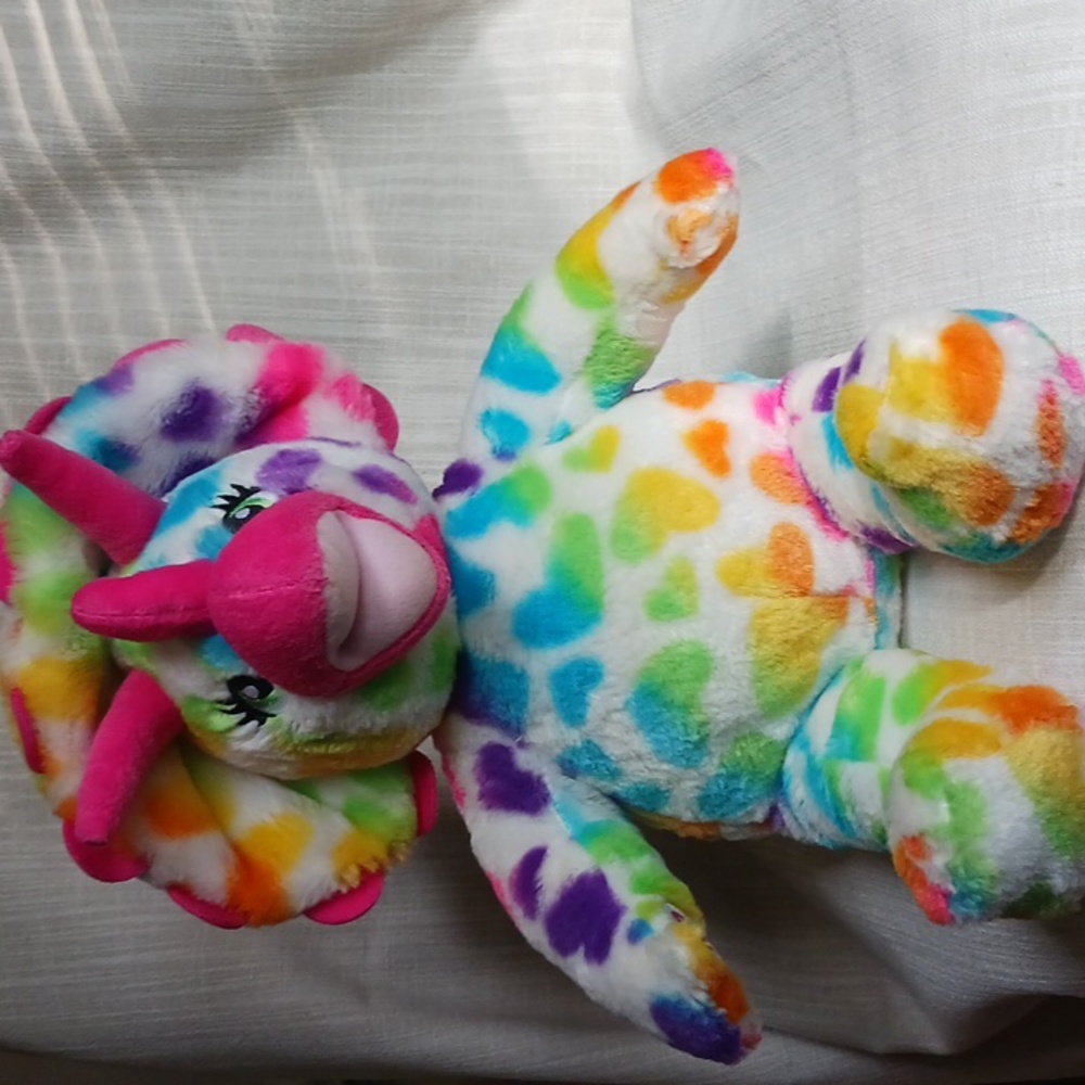 Build-a-bear Triceratops plush